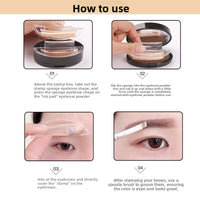 Lazy Seal Eyebrow Powder Makeup